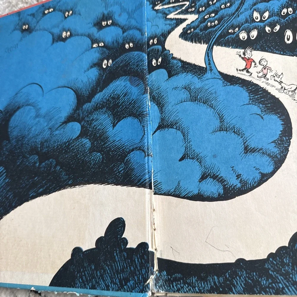 1960s Children's Vintage Beginner Books Lot of 5 Hardcover Pooh Dr Seuss As Is